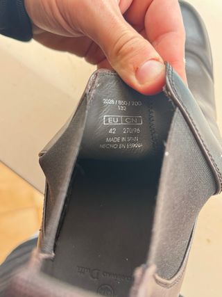 Stivali in pelle marroni