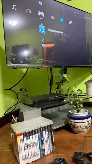 PS3+cavi +2 Controller +13 Giochi +Disney Infinity