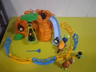 Playmobil Zoo con figuras y accesorios