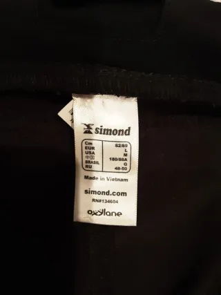 Pantalón snowboard/sci nero