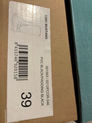 Botas de agua Mustang Talla 39