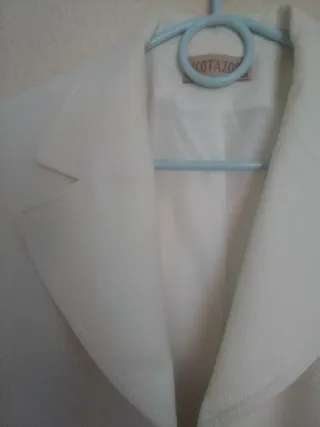 Chaqueta blanca  mujer