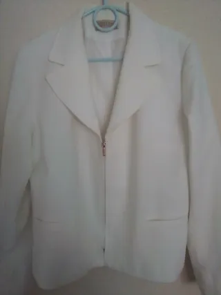 Chaqueta blanca  mujer