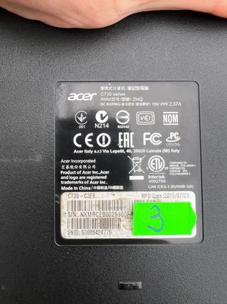 Portatile Acer leggero