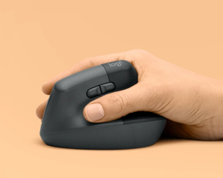Logitech Lift Ratón Ergonómico Gris