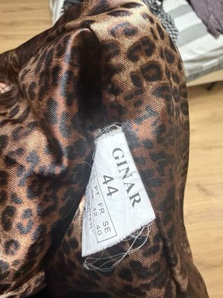 Chaqueta marrón acolchada