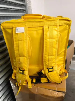 Mochila Glovo Amarilla