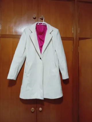 Chaqueta blanca elegante M