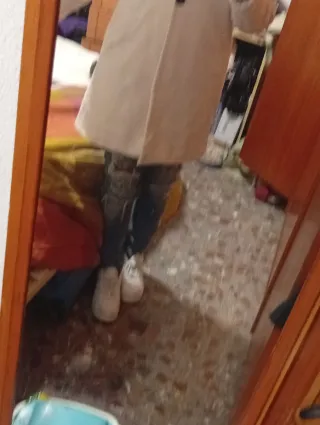 Chaqueta blanca elegante M