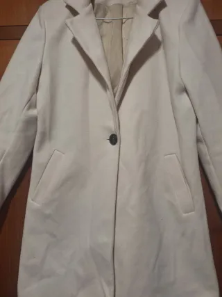 Chaqueta blanca elegante M