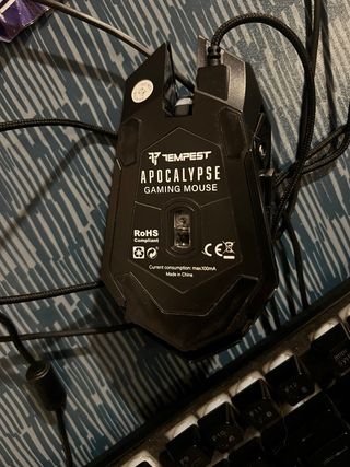 Pack Teclado y Ratón Gaming Negro