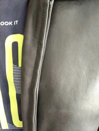 Chaqueta de cuero para hombre