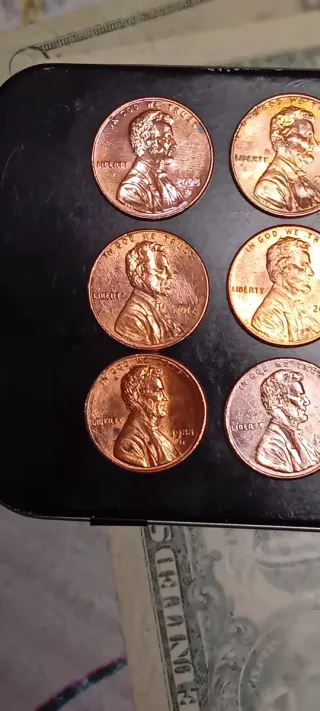 Monedas de Abraham Lincoln - Colección Centavos