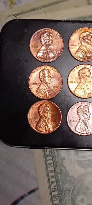 Monedas de Abraham Lincoln - Colección Centavos