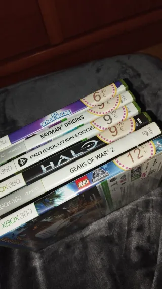 Lote 6 Videojuegos Xbox 360