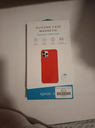 Funda iPhone 14 Pro Magnética Roja