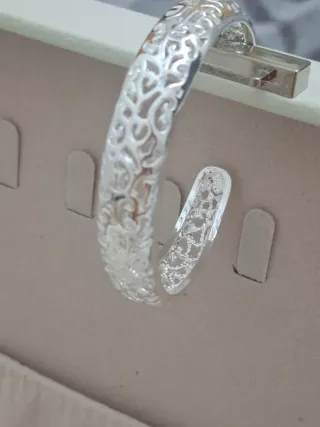 Pulsera calada Plata 925 Ajustable