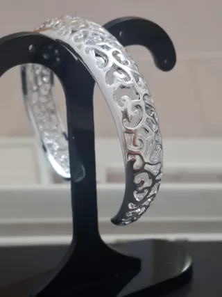 Pulsera calada Plata 925 Ajustable