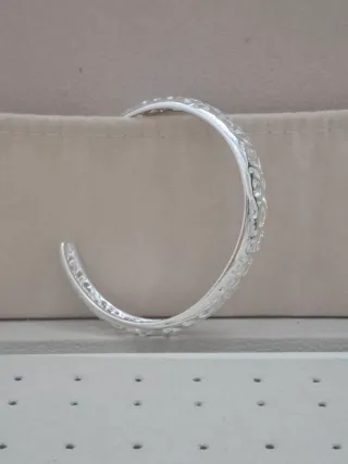 Pulsera calada Plata 925 Ajustable