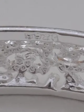 Pulsera calada Plata 925 Ajustable