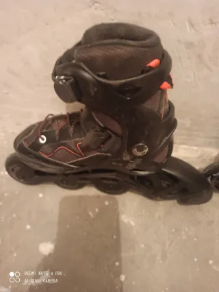 Patines en línea infantiles negros