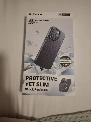 Funda Pitaka Aramida Fiber 600D iPhone 6.1