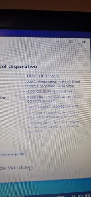 Portatile Acer 5551 Nero/Grigio