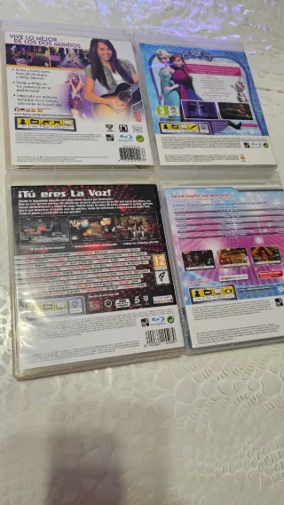 Pacchetto 4 Giochi Karaoke PS3