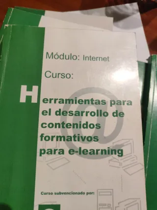 Lote siete manuales curso junta Andalucía