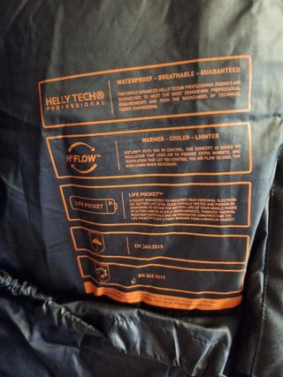 chupa parka de trabajo helly hansen work wear L