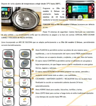 Olla Eléctrica Multifunción