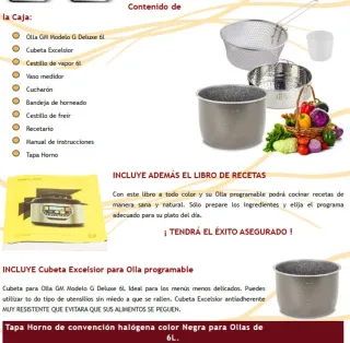 Olla Eléctrica Multifunción