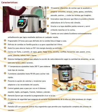 Olla Eléctrica Multifunción