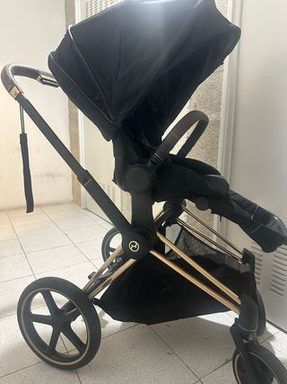 Passeggino Cybex platinium con ovetto e seggiolino