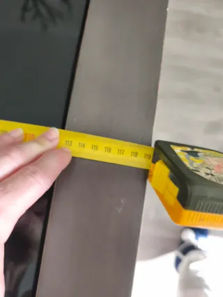 Mesa de comedor extensible cristal y madera