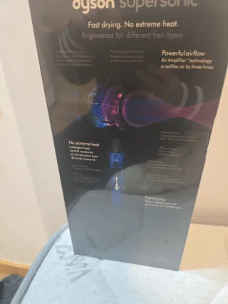 Secador Dyson Supersonic Negro Nuevo