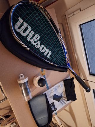 racchetta Squash Wilson + accessori