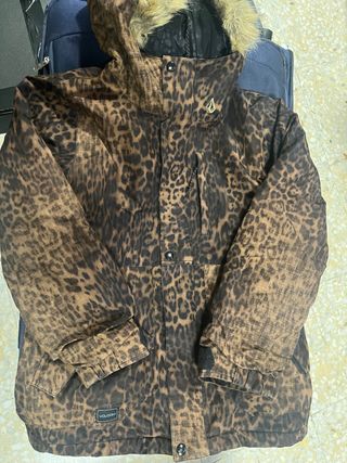 Giubbotto Volcom Snowboard/Sci con Stampa Animalier