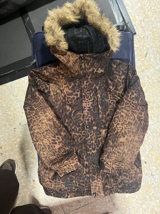 Giubbotto Volcom Snowboard/Sci con Stampa Animalier