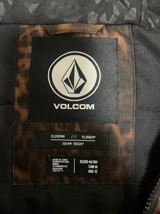 Giubbotto Volcom Snowboard/Sci con Stampa Animalier