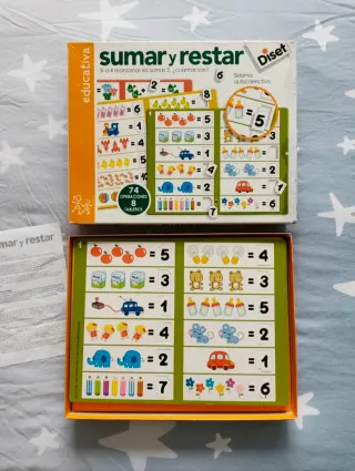 Juego educativo Sumar y Restar Diset