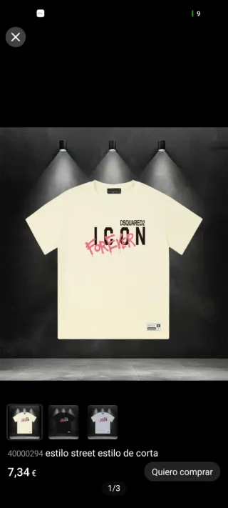 Camiseta DSQUARED2 ICON Forever