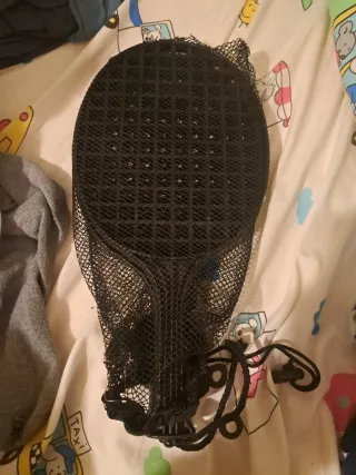 Raquetas negras con funda