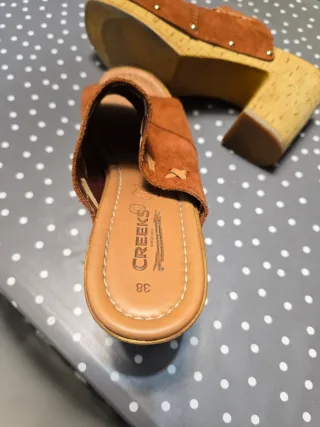 Sandalias Creek's Cuña Marrón Talla 38