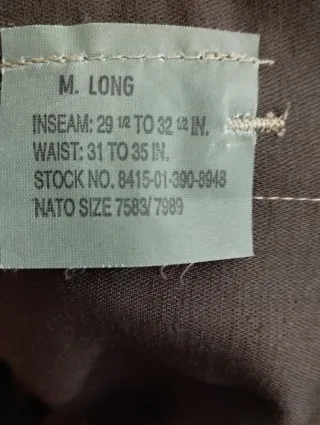 Pantalón militar camuflaje Marines