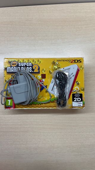 NINTENDO 2DS CON SCATOLA ORIGINALE E MOLTI GIOCHI
