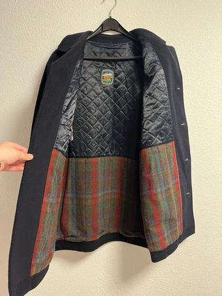 Abrigo paño clásico hombre talla 56