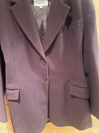 Giacchetta Lasserre Donna Taglia 46 Marrone cioccolato