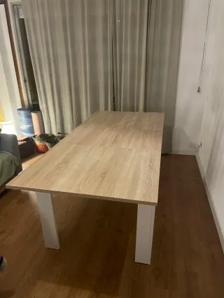 Mesa comedor extensible