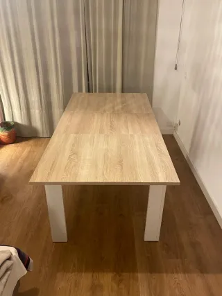 Mesa comedor extensible